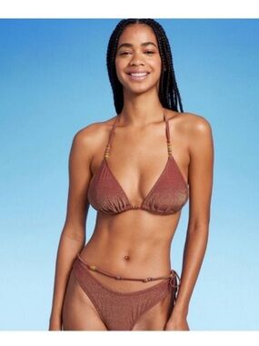 TWO FULL SETS wild fable sparkly bikinis